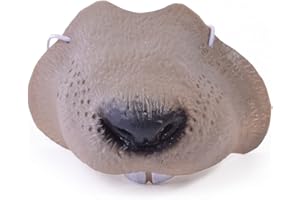 Bristol Novelty MD060D Mausnase, Grau, Unisex – Erwachsene, Einheitsgröße