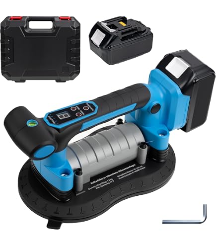 2IN1 Akku Fliesenrüttler & Saugnäpfen kompatibel mit Makita 18 V Akku, Handheld-Automatischer 2IN1 Akku Fliesenrüttler & Saugnäpfen kompatibel mit Makita 18 V Akku, Handheld-Automatischer