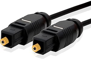 BIGtec Toslink kabel optyczny cyfrowy audio SPDIF kabel cyfrowy HiFi ø 2,2 mm światłowodowy kabel światłowodowy kabel światłowodowy kino domowe soundbar, wzmacniacz wieża stereo