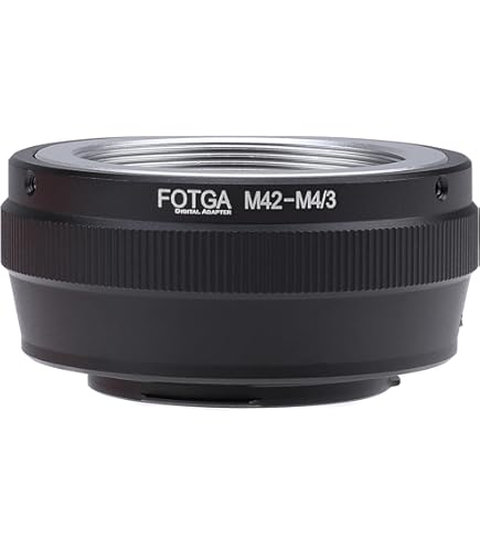 Adattatore Obiettivo C-Mount To M4/3 - Metallico, Per Messa A Fuoco Infinita - Foto 12