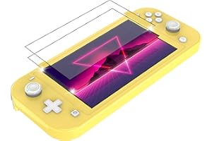 OXYN Pellicola Vetro Temperato Compatibile con Nintendo Switch Lite (2019) da 5.5 Pollici, Film Trasparente 0.5mm Protezione per Schermo Touch Screen Display Copertura Anti Urto Graffi (2 pezzi)