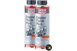 WOL WORLD OF LUBRICANT WOL Best Engine Flush Cleaner Liqui-Moly Engine Flush Plus 8374 Deposits and Sludge Cleaner 300 ML – 2 UNIT