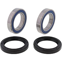All Balls 25-1431 - Kit Cuscinetti Ruota Anteriore Per Can-Am DS650 (00-07) E Rally 175 (03-07) - ABEC 3, Tenute Triple Lip