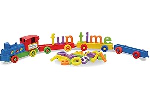 FUNTIME Fun Time 55920 Push Along Alphabet Train, 35cm x 25cm x 6cm