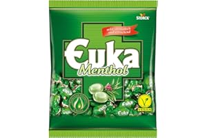 ‎BUNTE WELT Euka Menthol – 1 x 425g – Eukalyptus-Menthol Bonbons mit Reedy Creek Eukalyptus