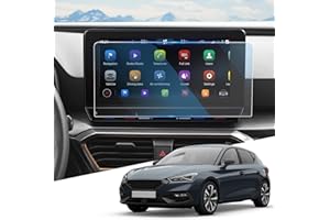 WEIPIN 10 pollici Navigation Vetro Temperato Pellicola Protettiva per Cupr-α Formentor Pellicola Protettiva in Vetro Temperato per 10" Sea-t Leon MK4 2024 2020-2023/ Accessori Adatto con 9H