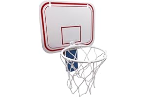 Alephnull Mini Basketball Hoop Trash Can Wastebasket Clip Basketball Gate for Rubbish Bin Basketball Gift Home Bedroom Office Indoor