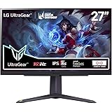 LG UltraGear™ 27GR75Q-B Ecran PC Gaming 27" - dalle IPS résolution QHD (2560x1440), 1ms GtG 165Hz, HDR 10, sRGB 99%, AMD Free