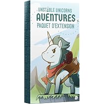 Unstable Unicorns: Abenteuer – Kartenspielerweiterung (englisch), 54 Neue Karten Für Mehr Chaos