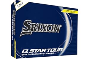 Srixon Q Star Tour 5 Douzaine de balles de Golf-Toucher Doux-Performant et Puissant Mixte