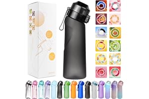 FIENZA Air Borraccia Up con cialde aromatiche, 650ml Air-up Bottiglia Airup Borracce Bottiglia senza BPA Bere Frutta Fragranza Acqua Dolce E%0 Tazza Acqua (1 cialda aromatizzata)