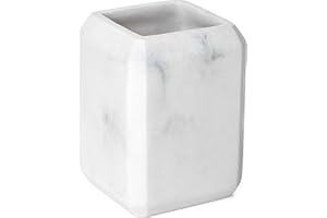 Tatay uchwyt na szczoteczkę do zębów, poliżywica, marmur, mały