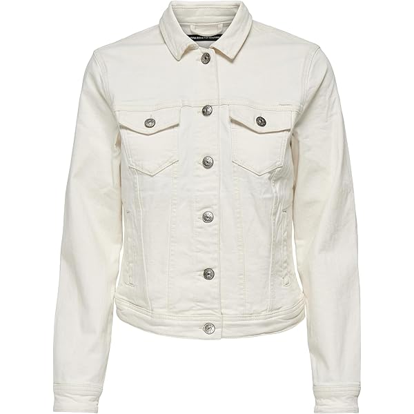 Chaqueta Vaquera Para Mujer Estilo Vintage 'Trucker' - Deshilachada, 100% Algodón, Corte Regular