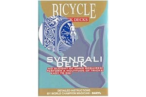 SOLOMAGIA Bicycle Svengali Deck - Blue - Bicycle Tricks - Magiczne triki i magia