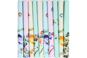 Caruso Italy Women's 100% Pure Cotton Handkerchief | Soft, Absorbent, Skin-Friendly Hankies | No Starch, Azo-Free Dyes - Ideal for Daily Use and Elegant Gifting | Pack of 10
