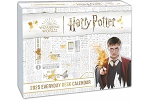 Harry Potter Tagesabreißkalender 2025: Magischer Kalender für jeden Tag mit Zitaten, Bildern und spannenden Details aus der Filmreihe. Tischkalender ... Aufhängen (Kino-Entertainment Kalender Heye)