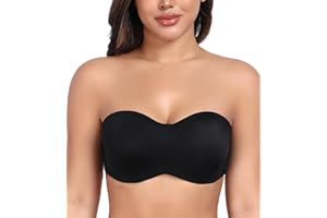 DotVol Diario Sujetador sin Tirantes Multiposiciones Ajustables para Mujer con Aros