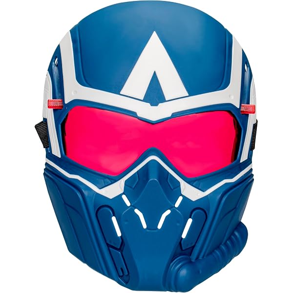 Casque Cosplay Latex Bleu - Masque Halloween Réaliste Pour Fêtes Et Carnaval