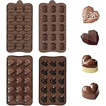 Stampi Silicone Cioccolatini 4 Pezzi - 38 Forme 3D Per Dolci E Caramelle - Foto 9