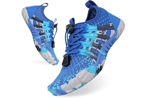 TOLALER Buty kąpielowe dla chłopców i dziewczynek, buty do wody, antypoślizgowe, szybkoschnące, do pływania, na lato, na plażę, basen, do surfowania, buty bare foot