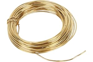 CREATIV Filo di ottone, spessore 1,2 mm, 100 mm, 10 m