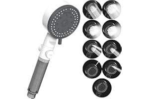 STOAT®soffione doccia alta pressione soffione doccia anticalcare doccino telefono doccia soffione doccia multifunzione telefono doccia universale soffione doccia alta pressione potente