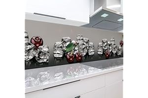 Rodnik Küchenrückwand robuste ABS-Kunststoff Platte Monolith in Deluxe Qualität, Direktdruck. MOTIVAUSWAHL (Kirschtraum)