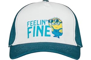 ONOMATO! Minionki dziecięca czapka bejsbolówka czapka letnia, zielony, 52-54