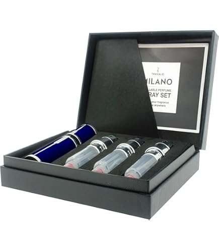 Travalo Milano HD Set Black Refillable Perfume Atomizer : Amazon