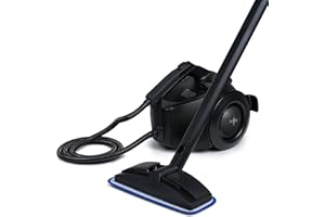 SA BI 1800W High Pressure Steam Cleaner, 135°C – Professional Multi-Surface Steamer for Floors, Tiles, Grout, Cars & Upholstery – Chemical-Free Cleaning, 22 Accessories Kit, 45min Runtime