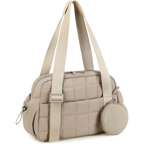 Mini Sac De Sport Femme – Sac De Gym Compact En Nylon – 24x12x14 Cm – Bandoulière Réglable