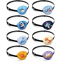 20 PCS CACHE-OEIL De Dessin Animé Pour Les Enfants Masque Yeux EUR 6,99