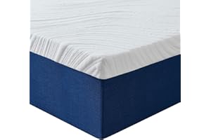 Hiimgo Single Mattress Memory Foam - Orthopaedic Medium Firm Support, Breathable Carved Knitted Cover for Back Pain & Pressure Relief (190x90x15cm)