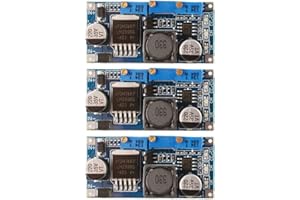Sun3drucker 3Pcs LM2596 DC-DC Step-down Constant Current Voltage Adjustable Buck Module LED Driver
