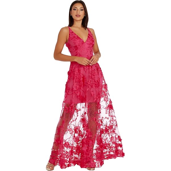 Dress the Population Women's Kai Crepe, Maxi, Bodycon, Sweetheart Neck Dress,  Rouge, Large : Buy Online at Best Price in KSA