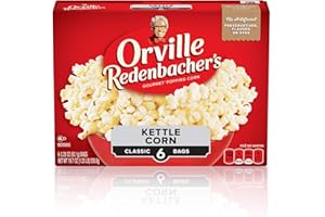 Orville Redenbacher's Kettle Corn Microwave Popcorn| 3.28 Ounce Classic Bag| 6-Count