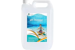 aBalchemy pH Increaser – Granular Water Treatment Chemical for Swimming Pools, Spas & Hot Tubs – pH Plus Balancer for Safe, Comfortable Water Chemistry (1x5KG)