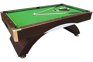 GRAFICA MA.RO SRL Billard AMERICAIN Neuf Modele Annibale 188 x 94 cm Vert Table de Pool Snooker biljart Salon 7 ft Annibale Nouveu Table de Billard