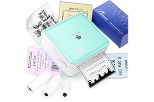 Phomemo Mini Printer - Gifts Thermal Sticker Printer for Phone, 300dpi High Resolution Faithtag Bible Sticker Maker Machine, P2S Bluetooth Inkless Label Maker for Crafter, Kids, Student, Organiser