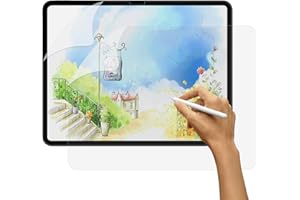 SUEEWE [2 Piezas] Protector Pantalla Mate para iPad Pro 11" M4 2024 (A2836/A2837/A3006), Antirreflejo PET Protector Pelicula de Feel Like Efecto Papel para Dibujar y Escribir