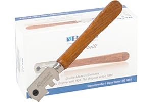 Glasschneider Original-Silberschnitt mit 6 Rädchen