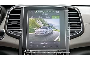 CDEFG Folia ochronna do nawigacji 4H, kompatybilna z Renault Talisman Easy Link 2020, 2021, 2022, 2023, folia ochronna na wyświetlacz 4H, odporna na zarysowania, GPS, 2 sztuki