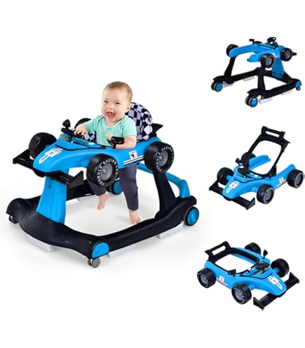 Homewell Trotteur Pour Bébé Avec Assiette, Dossier Haut Et