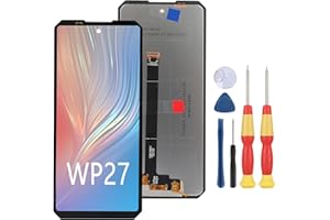 SiuVorZhi Écran LCD compatible avec Oukitel WP27 LCD Display Touch Screen Assembly Pièces de rechange avec outils
