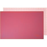 Schneidematte Rot Orange 30x45cm 3-lagig Schneidematte A3 selbstheilend - Bastelunterlage - Schneideunterlage - Schnittmatte 