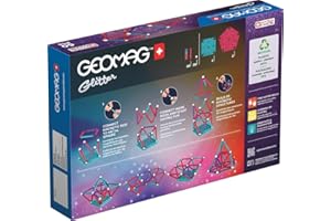 Geomag 536 Glitter Recycled 60 pcs
