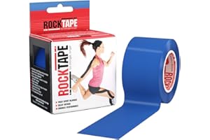 Rocktape Unisex Uncut Std Kinesiologie Tape Elastisches Therapeutisches Sportband für Schulter, Knöchel, Ellenbogen, Handgelenk, Schienbeinschienen und Knie Unterstützung