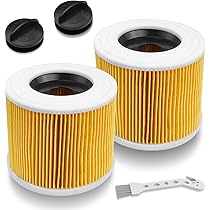 20 Sacchetti Per Aspirapolvere Karcher WD2, MV2 E Modelli Compatibili - Carta Microfiltro, Alta Compatibilità, 6.904-322.0