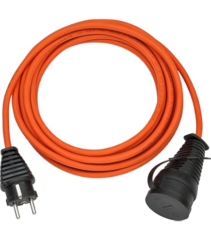 Brennenstuhl Garant S V2 IP44 Kabelhaspel 40m Buiten  Gemaakt In Duitsland Kabel Signaalkleur Oranje Gemaakt Van Plaatstaal Korte Termijn Buitengebruik 753561355