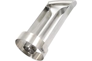 FUXUNAMZ Cortador de piña removedor de acero inoxidable pelador de piña – Corta la piña rápidamente y elimina el núcleo, cortador de cocina, hoja más gruesa, con mango ergonómico, utensilios de cocina